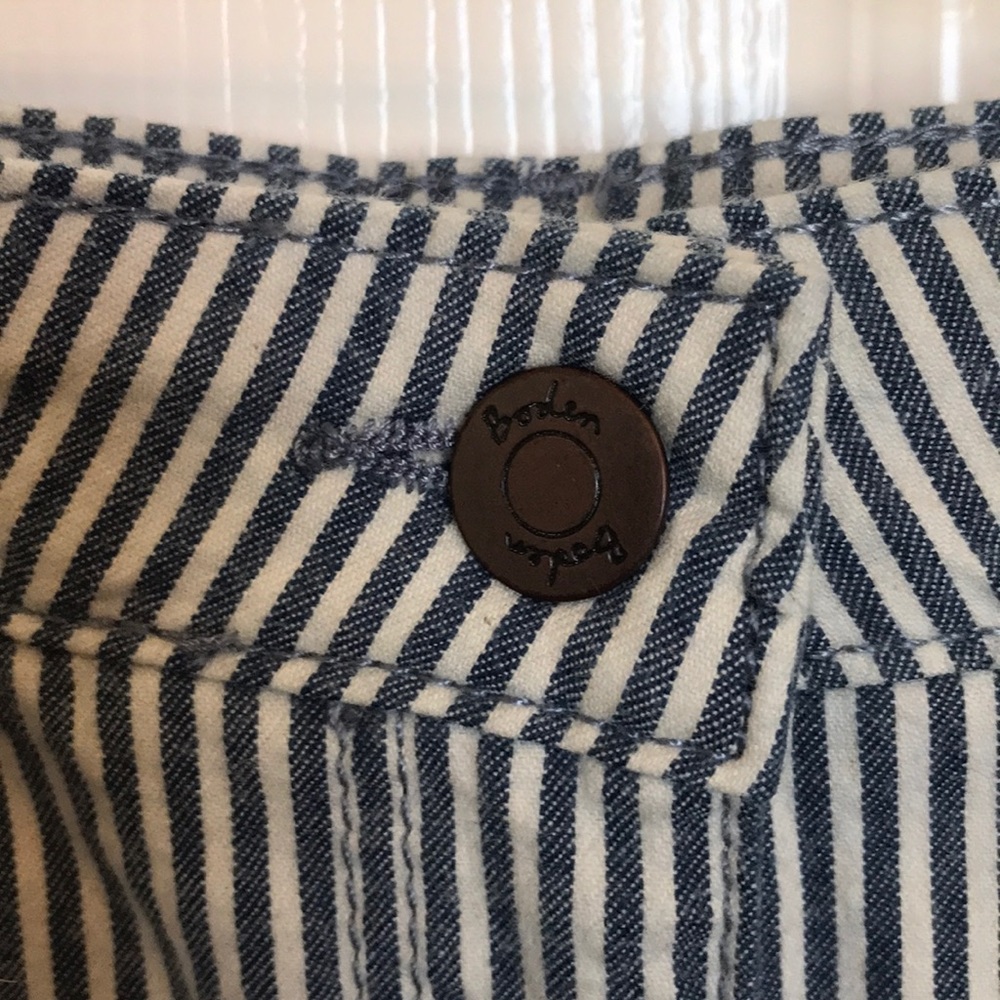 NWOT Boden Pinstripe Skirt - Picture 3 of 11